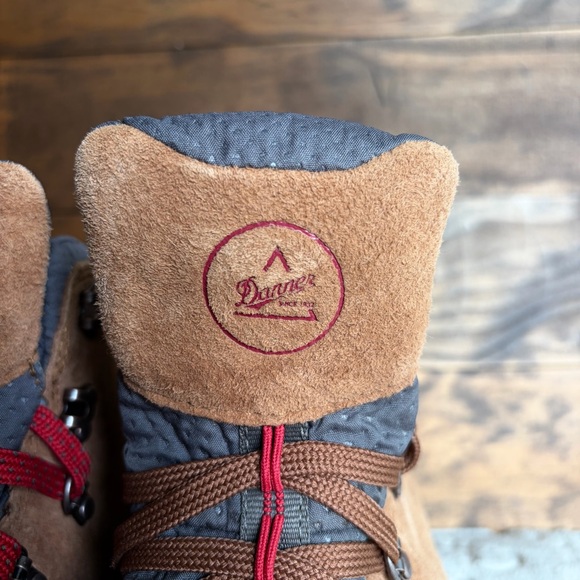 Danner 600 Mountain Hiking Boots 4.5" Women 9.5 Brown Red Waterproof NWOB READ - Picture 6 of 16